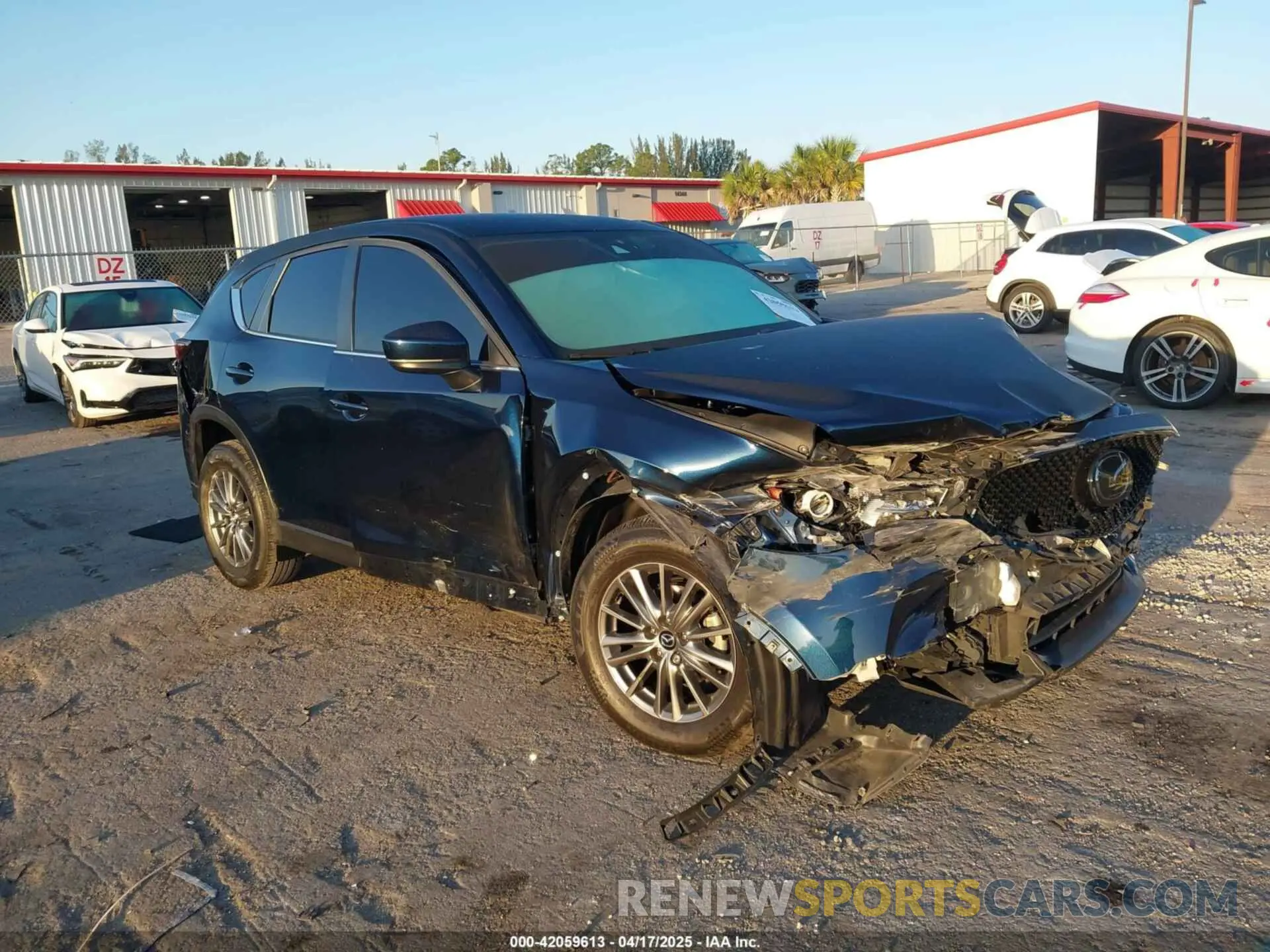 1 fotografías del automóvil dañado JM3KFACM2M0450340 MAZDA CX-5 2021