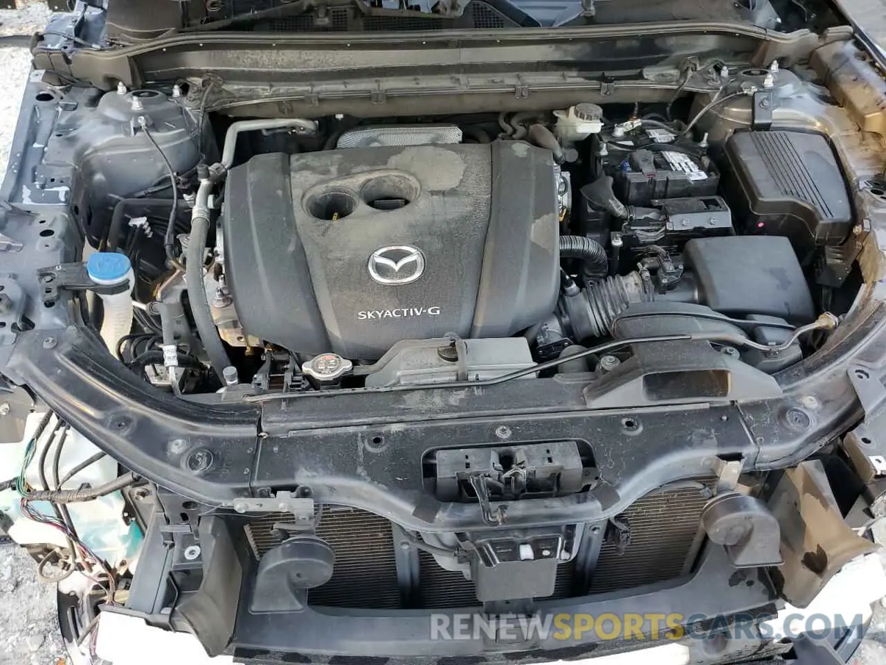 12 fotografías del automóvil dañado JM3KFACM3M0387734 MAZDA CX-5 2021