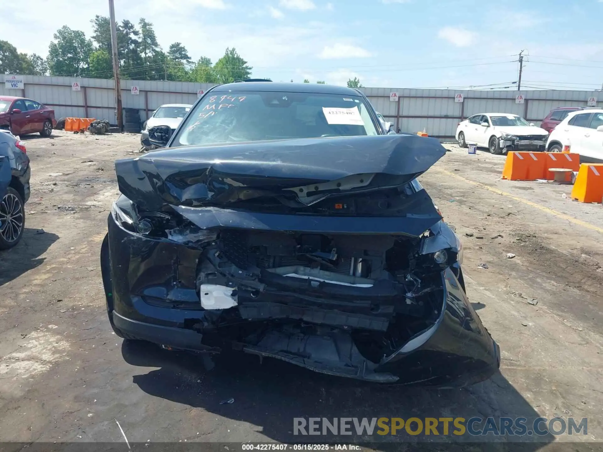 12 fotografías del automóvil dañado JM3KFACM4M0328949 MAZDA CX-5 2021