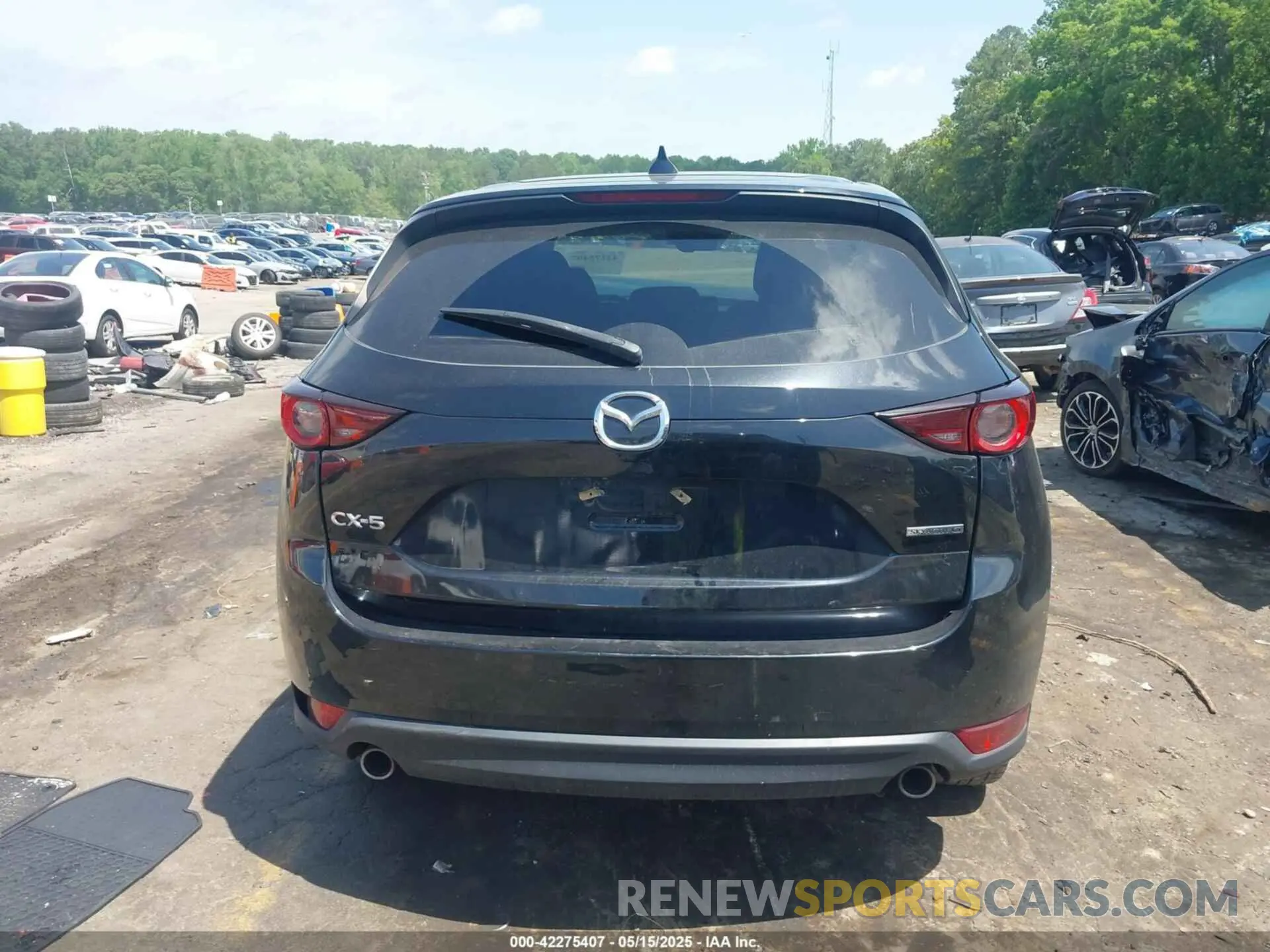 16 fotografías del automóvil dañado JM3KFACM4M0328949 MAZDA CX-5 2021