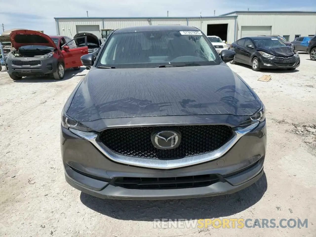 5 fotografías del automóvil dañado JM3KFACM4M0341183 MAZDA CX-5 2021