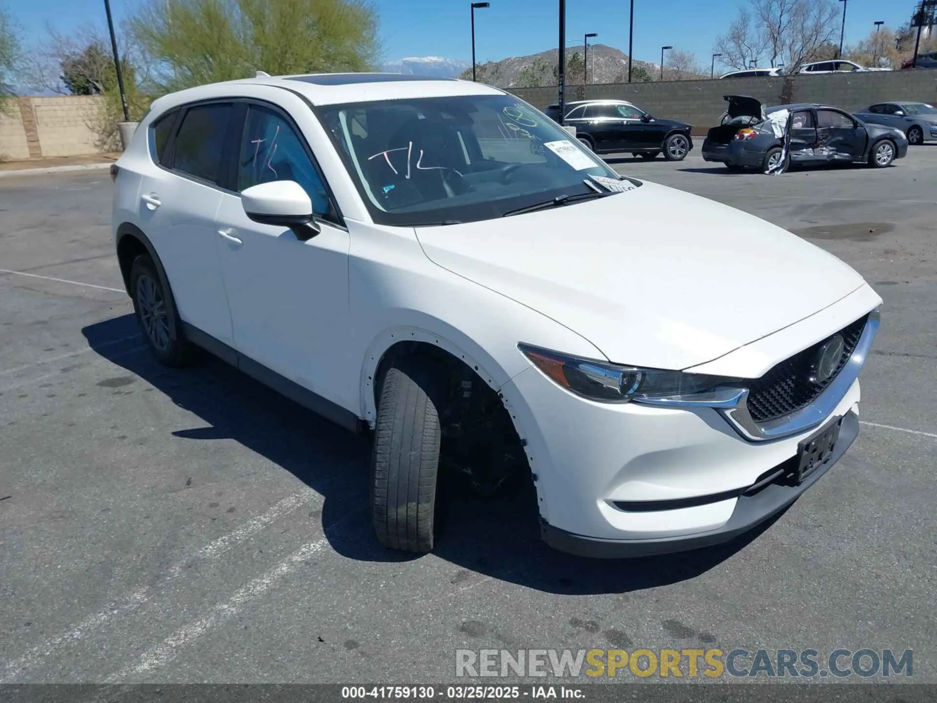 1 fotografías del automóvil dañado JM3KFACM4M0349946 MAZDA CX-5 2021