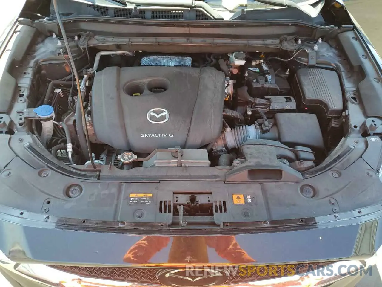 12 fotografías del automóvil dañado JM3KFACM4M0353169 MAZDA CX-5 2021