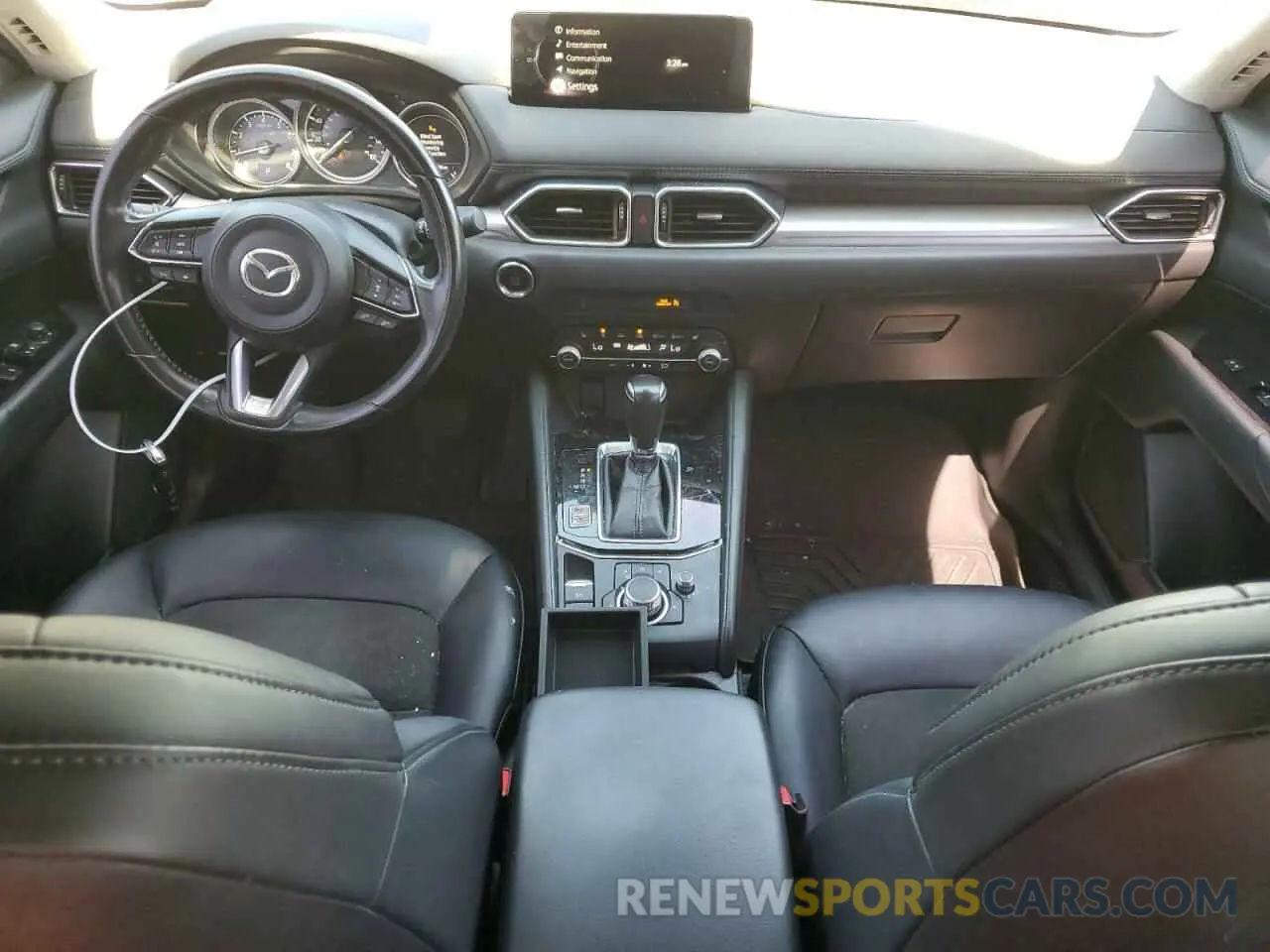 8 fotografías del automóvil dañado JM3KFACM4M0353169 MAZDA CX-5 2021