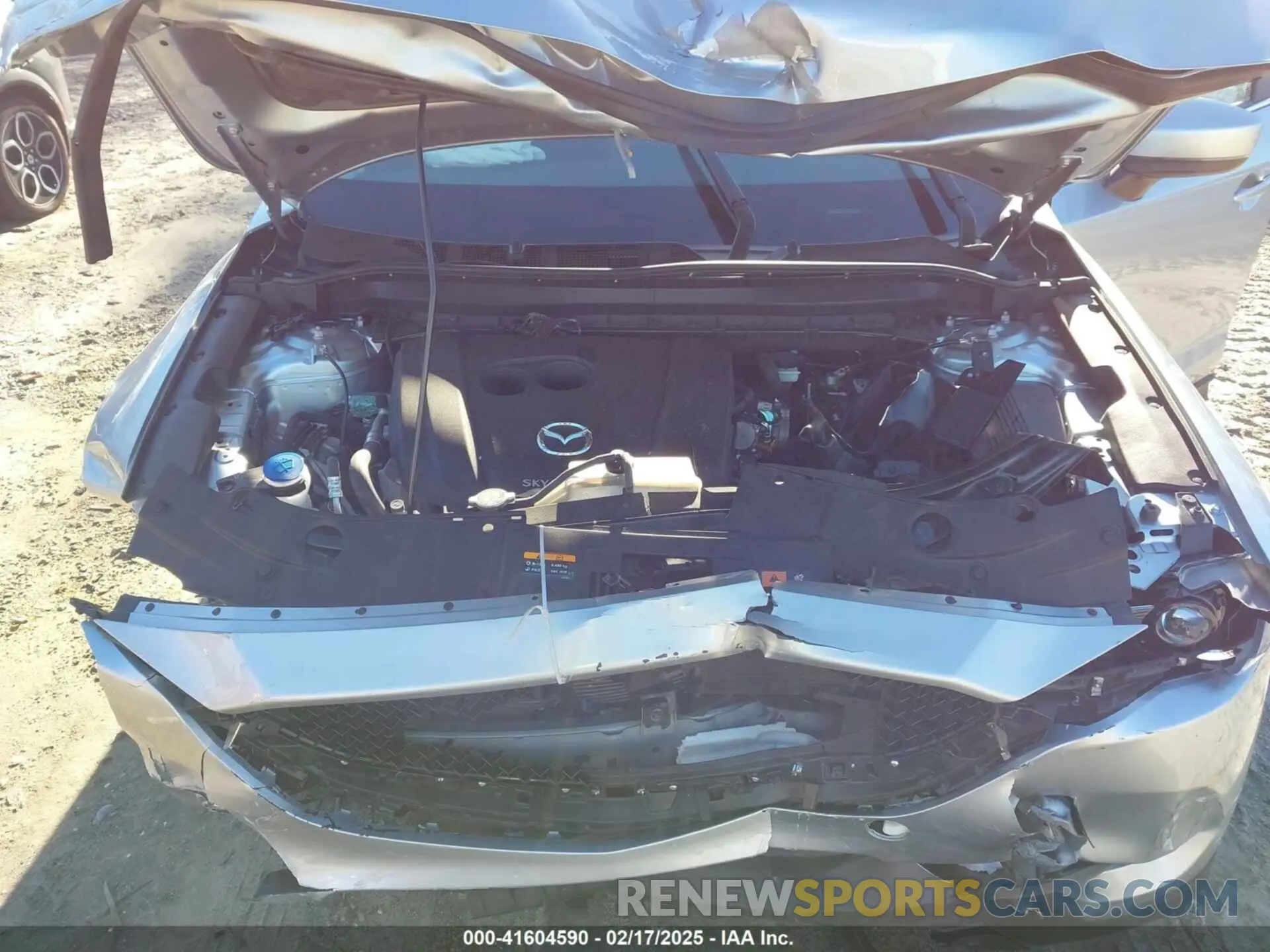 10 fotografías del automóvil dañado JM3KFACM4M0408445 MAZDA CX-5 2021