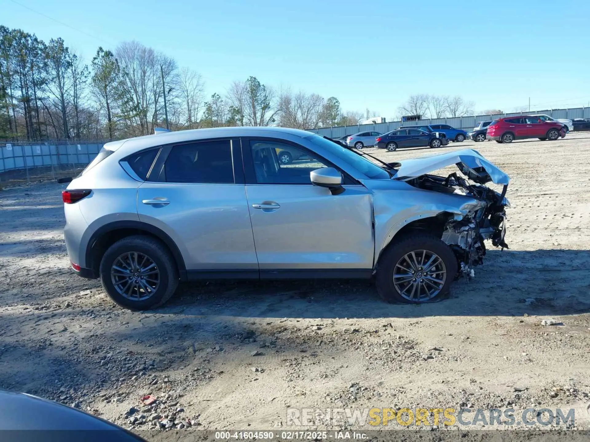 12 fotografías del automóvil dañado JM3KFACM4M0408445 MAZDA CX-5 2021