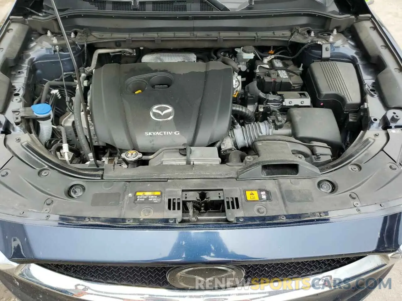 12 fotografías del automóvil dañado JM3KFACM5M0449327 MAZDA CX-5 2021