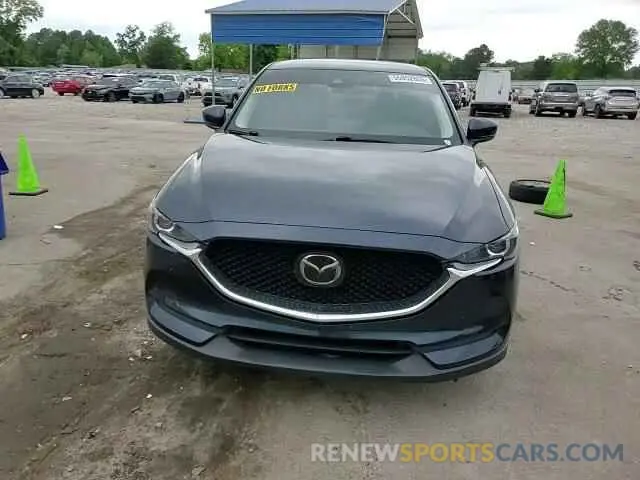14 fotografías del automóvil dañado JM3KFACM5M0449327 MAZDA CX-5 2021