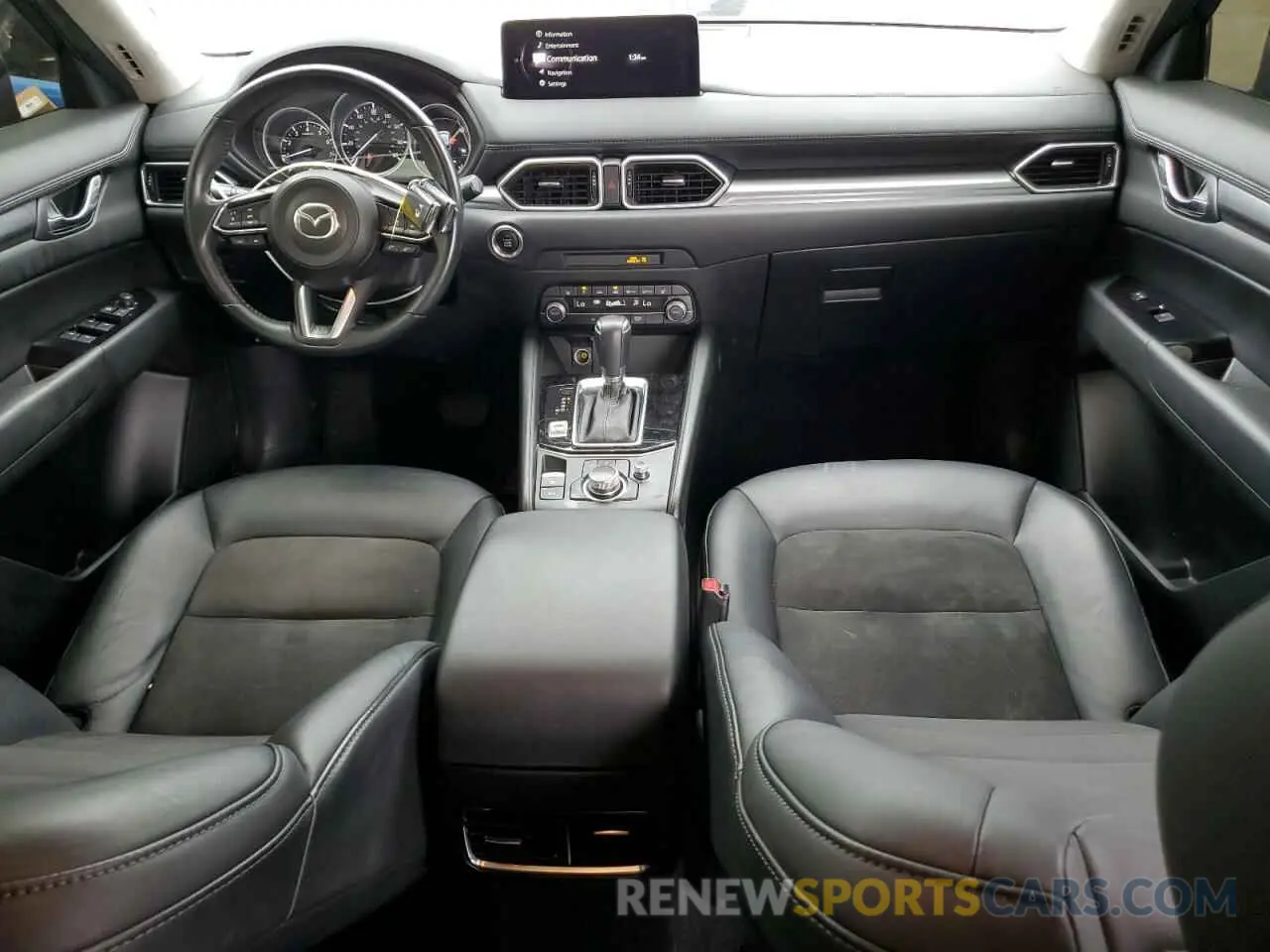 8 fotografías del automóvil dañado JM3KFACM5M0449327 MAZDA CX-5 2021
