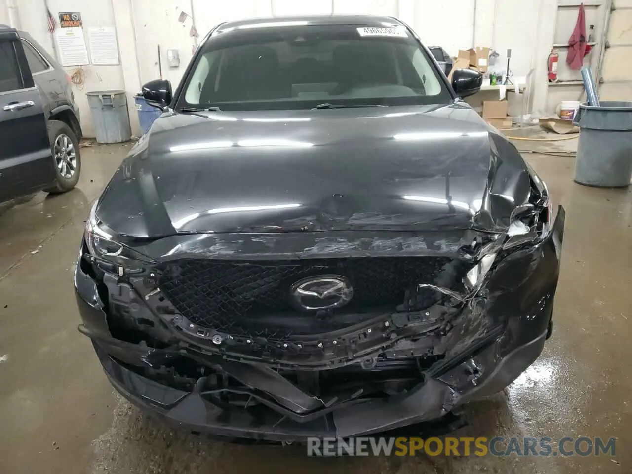 5 fotografías del automóvil dañado JM3KFACM5M1347827 MAZDA CX-5 2021