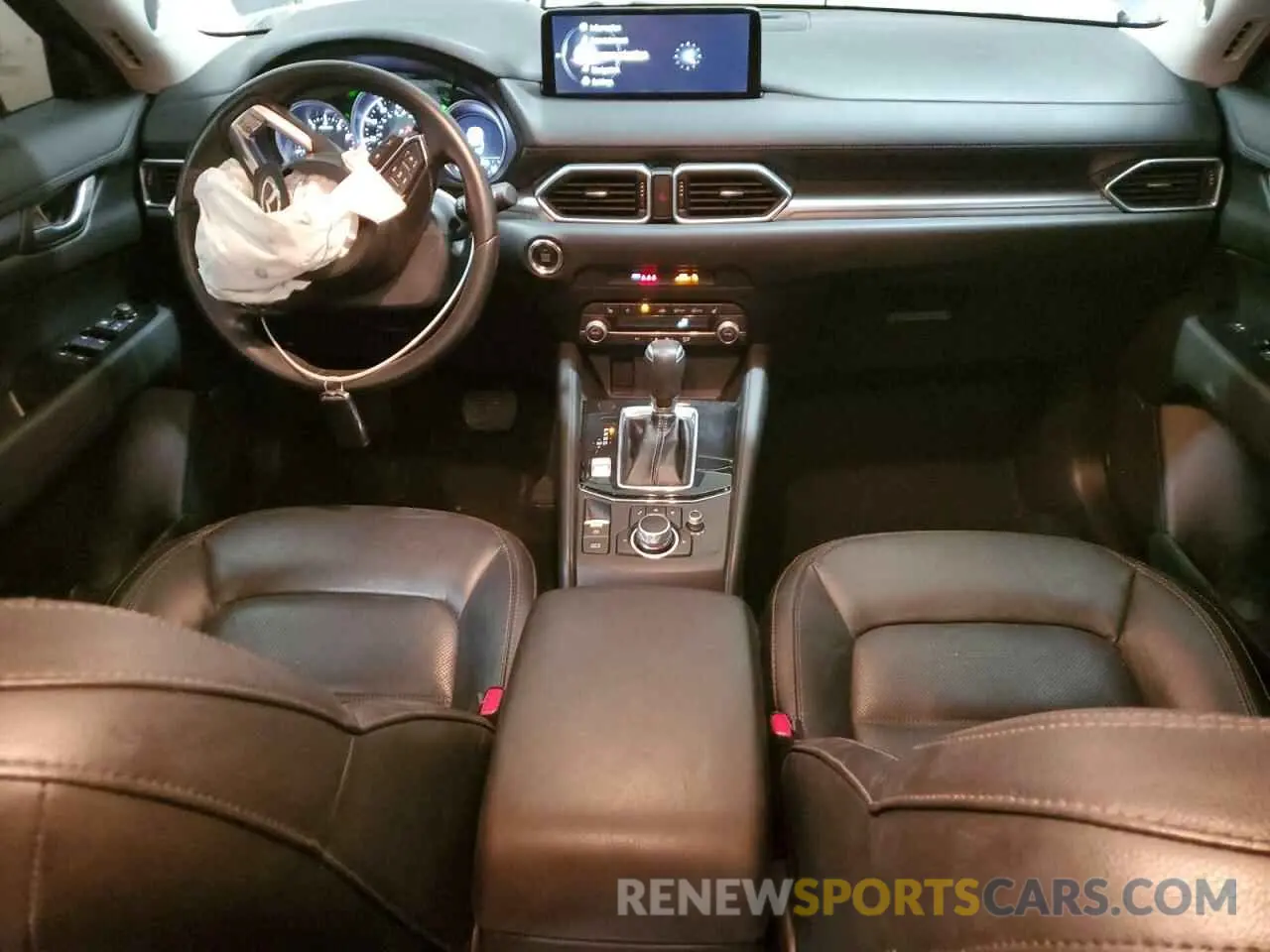 8 fotografías del automóvil dañado JM3KFACM5M1347827 MAZDA CX-5 2021