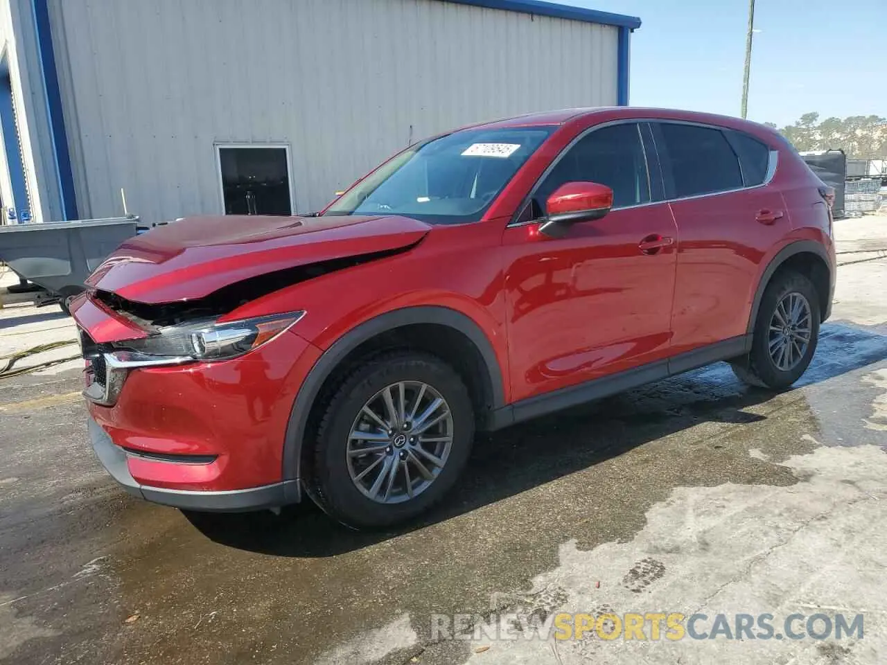 1 fotografías del automóvil dañado JM3KFACM6M0330878 MAZDA CX-5 2021