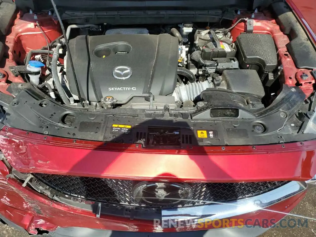 12 fotografías del automóvil dañado JM3KFACM6M0330878 MAZDA CX-5 2021