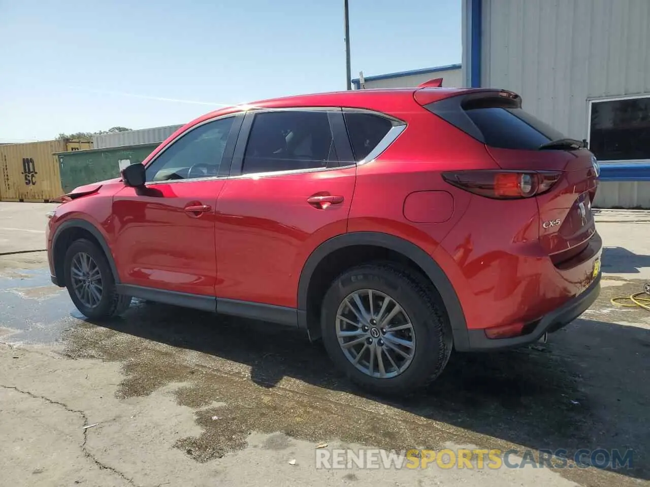 2 fotografías del automóvil dañado JM3KFACM6M0330878 MAZDA CX-5 2021