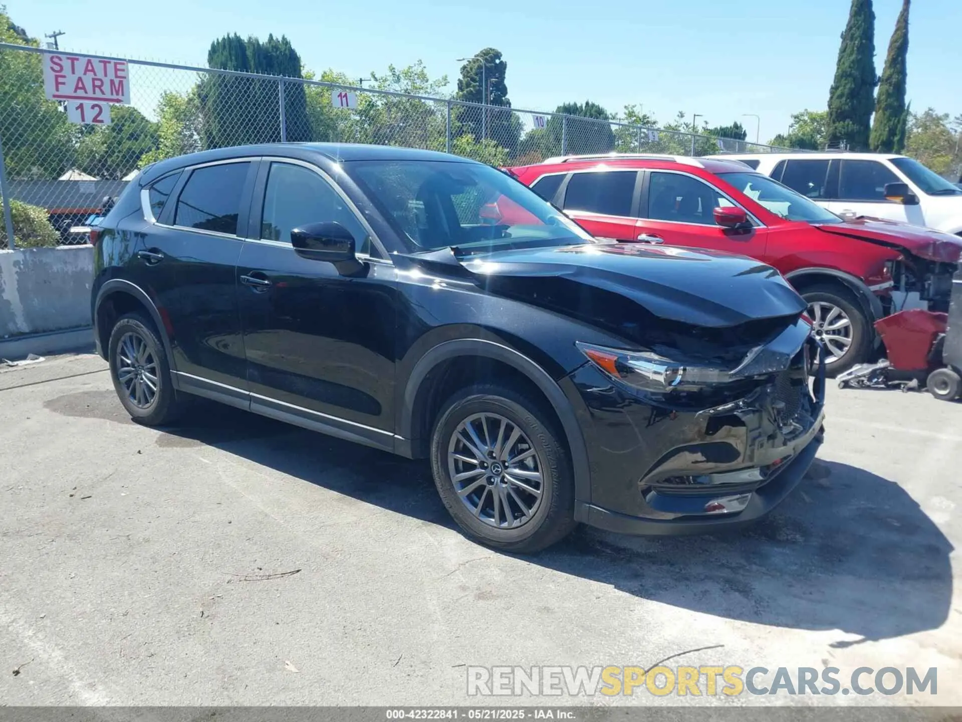 1 fotografías del automóvil dañado JM3KFACM6M0350192 MAZDA CX-5 2021