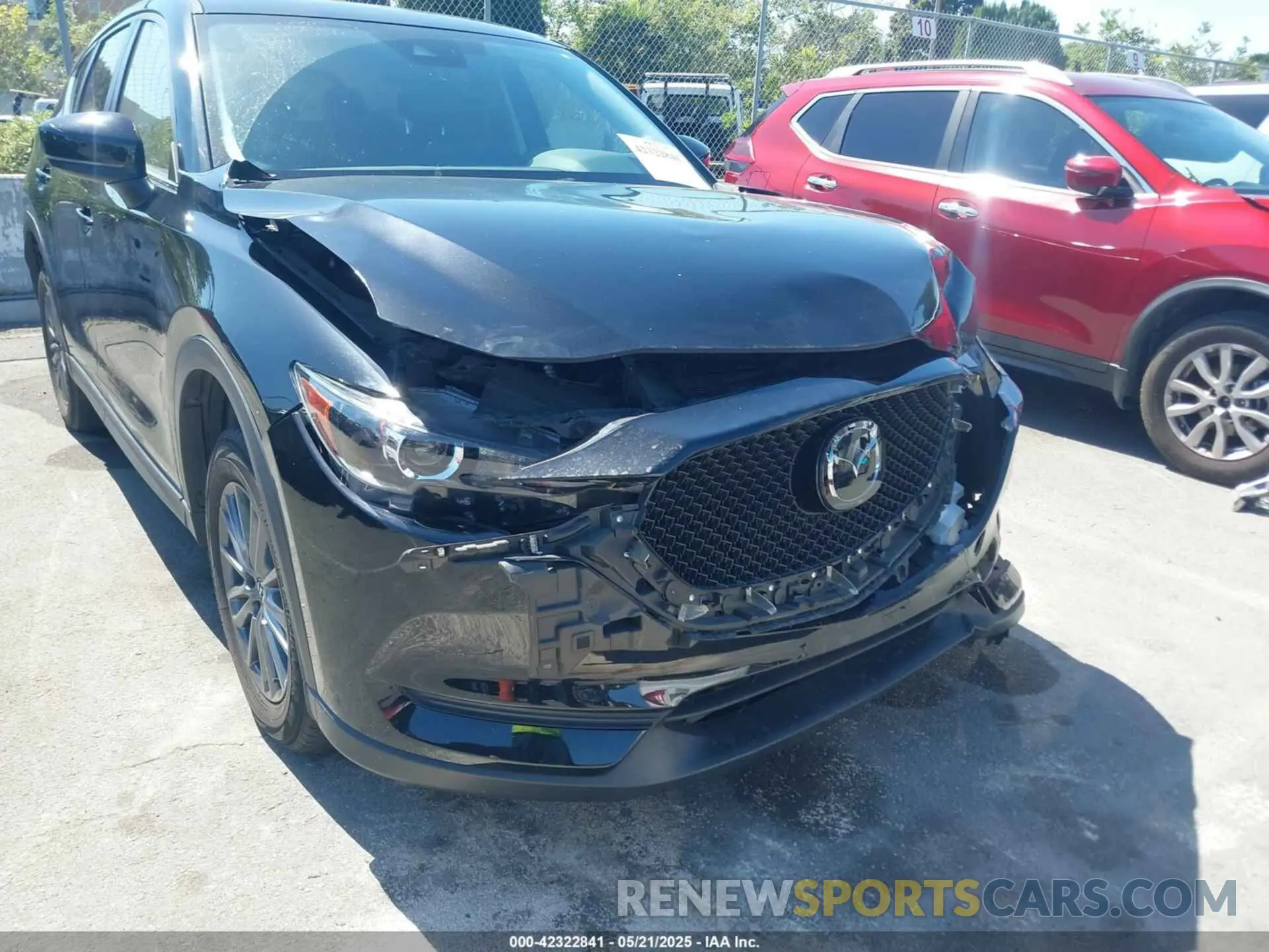 17 fotografías del automóvil dañado JM3KFACM6M0350192 MAZDA CX-5 2021