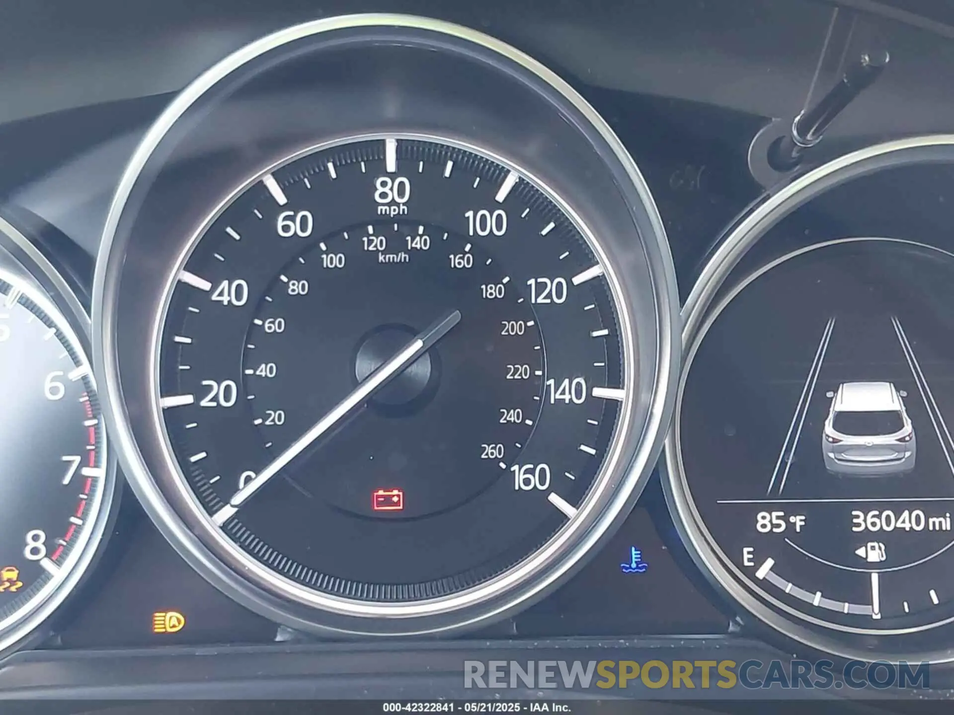 7 fotografías del automóvil dañado JM3KFACM6M0350192 MAZDA CX-5 2021