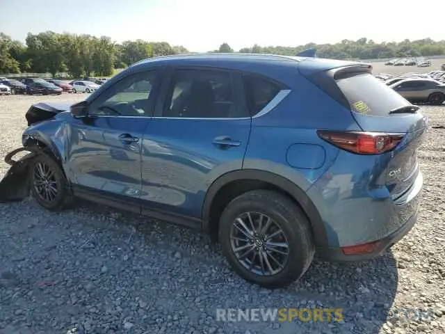 2 fotografías del automóvil dañado JM3KFACM6M0395858 MAZDA CX-5 2021