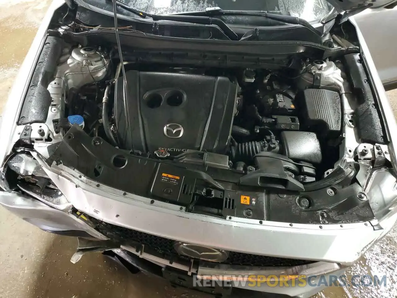 11 fotografías del automóvil dañado JM3KFACM6M1354804 MAZDA CX-5 2021