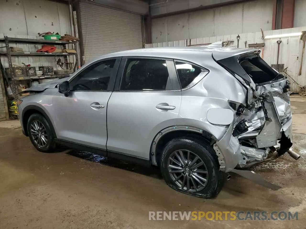 2 fotografías del automóvil dañado JM3KFACM6M1354804 MAZDA CX-5 2021