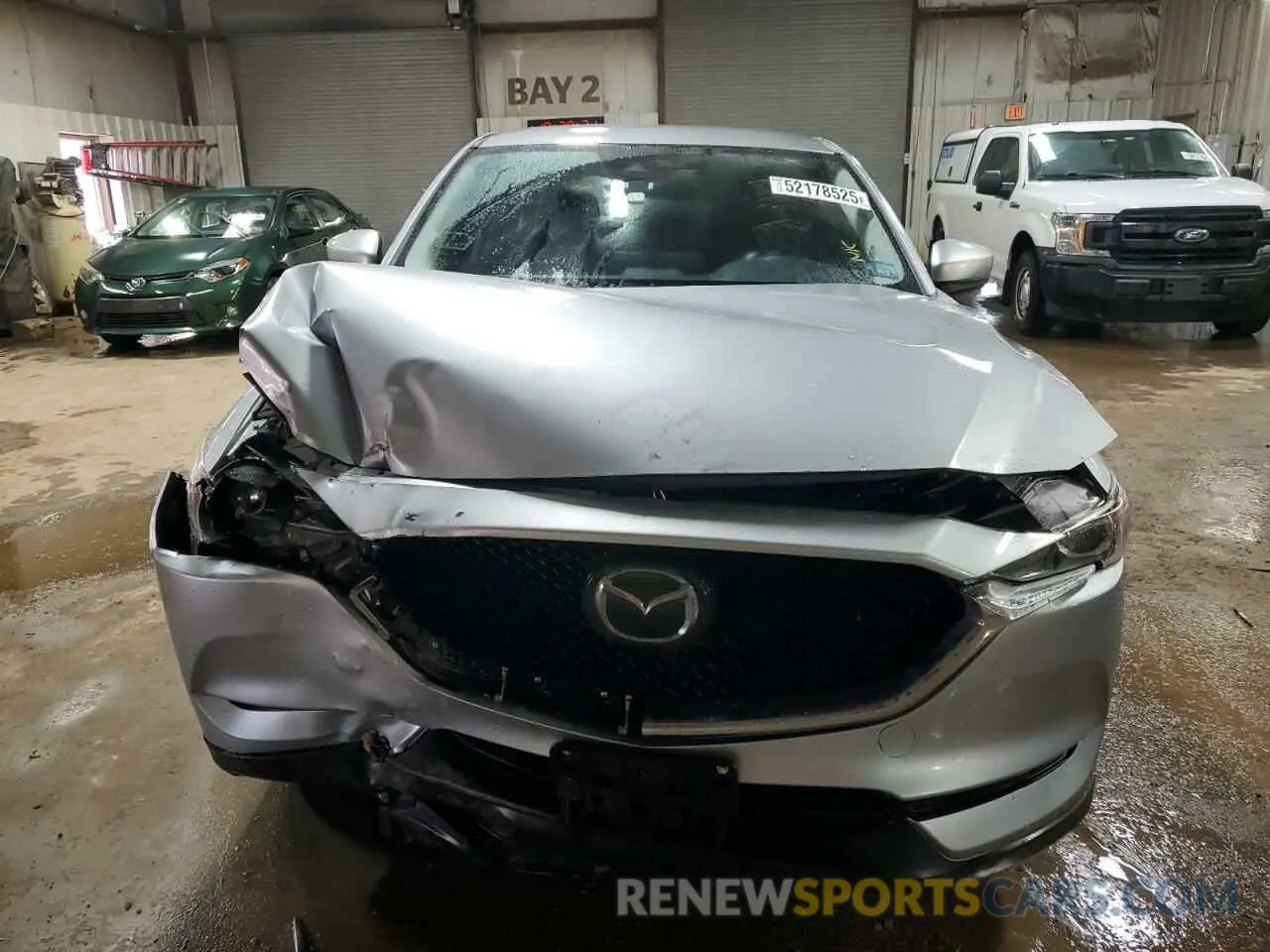 5 fotografías del automóvil dañado JM3KFACM6M1354804 MAZDA CX-5 2021