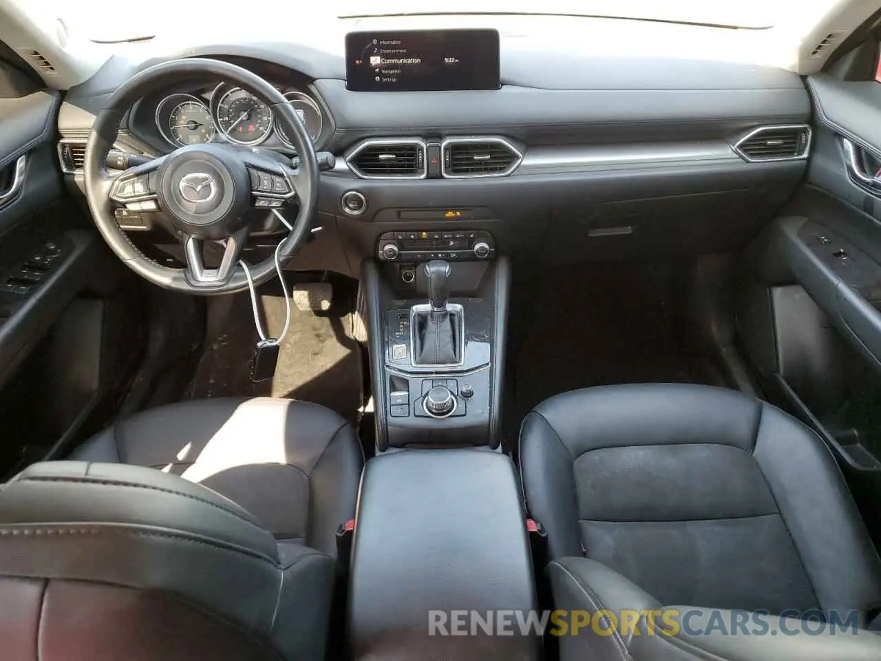 8 fotografías del automóvil dañado JM3KFACM6M1354804 MAZDA CX-5 2021
