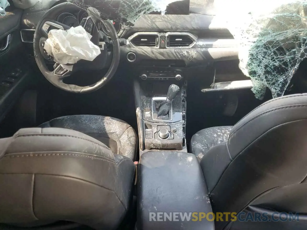 8 fotografías del automóvil dañado JM3KFACM7M0372444 MAZDA CX-5 2021
