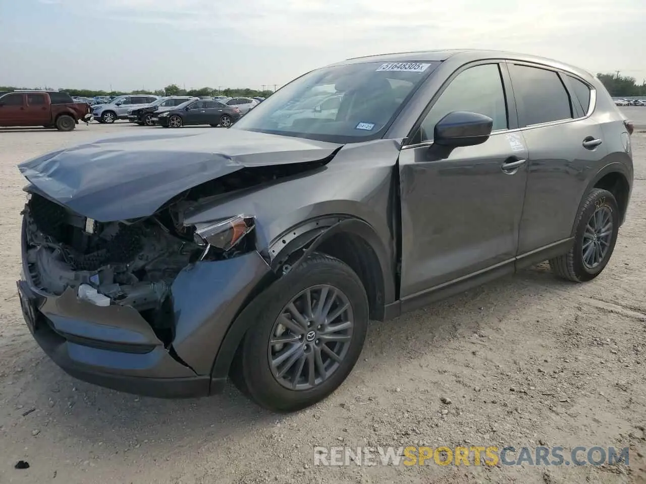 1 fotografías del automóvil dañado JM3KFACM7M1390100 MAZDA CX-5 2021