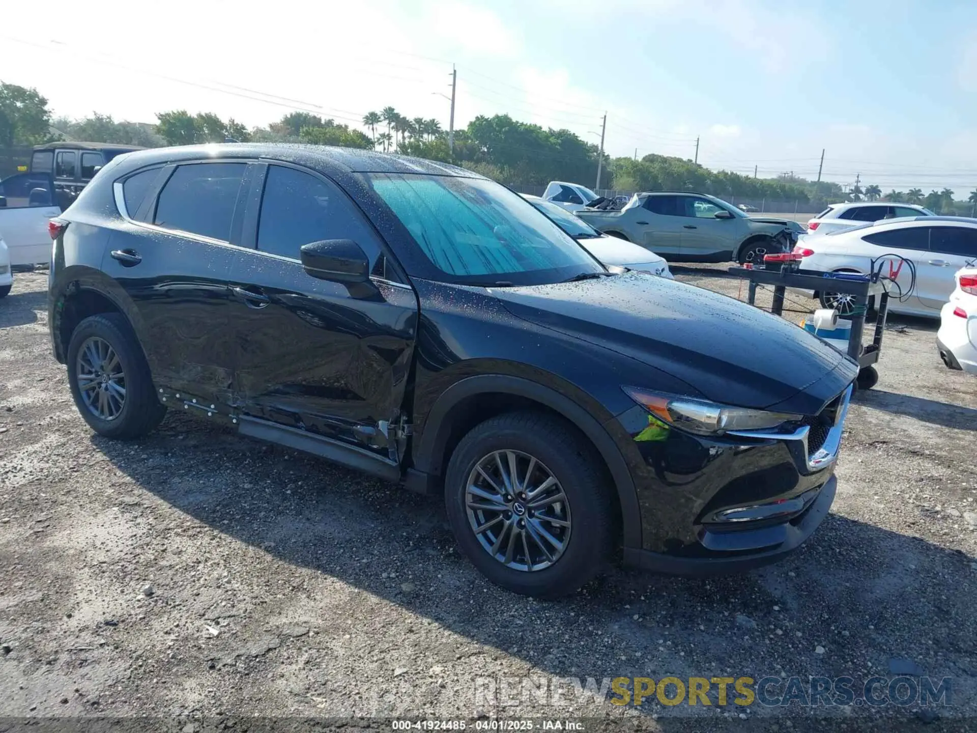 1 fotografías del automóvil dañado JM3KFACM8M0377619 MAZDA CX-5 2021