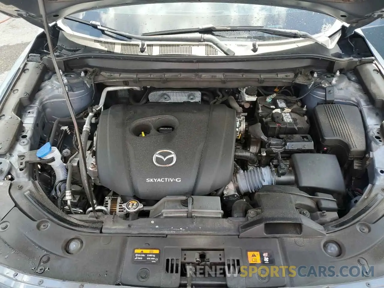 12 fotografías del automóvil dañado JM3KFACM8M0378608 MAZDA CX-5 2021