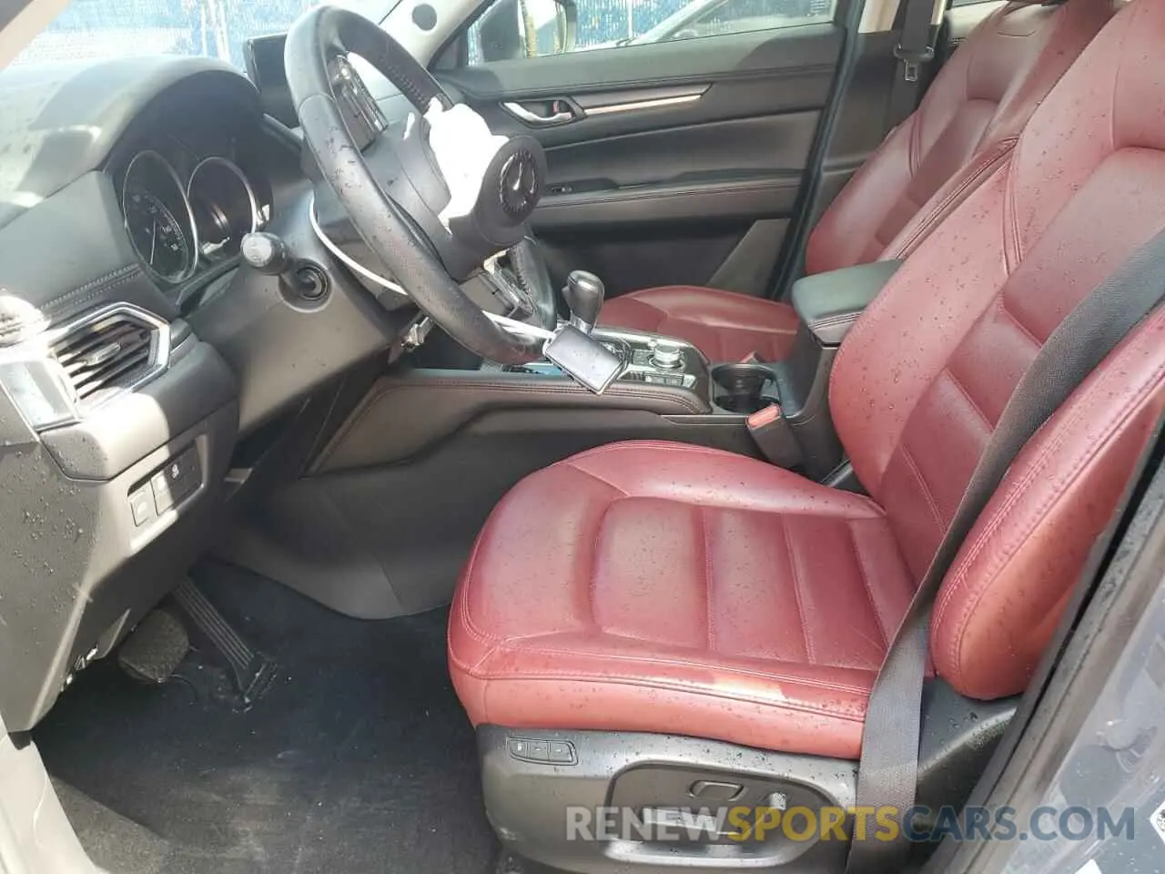 7 fotografías del automóvil dañado JM3KFACM8M0378608 MAZDA CX-5 2021