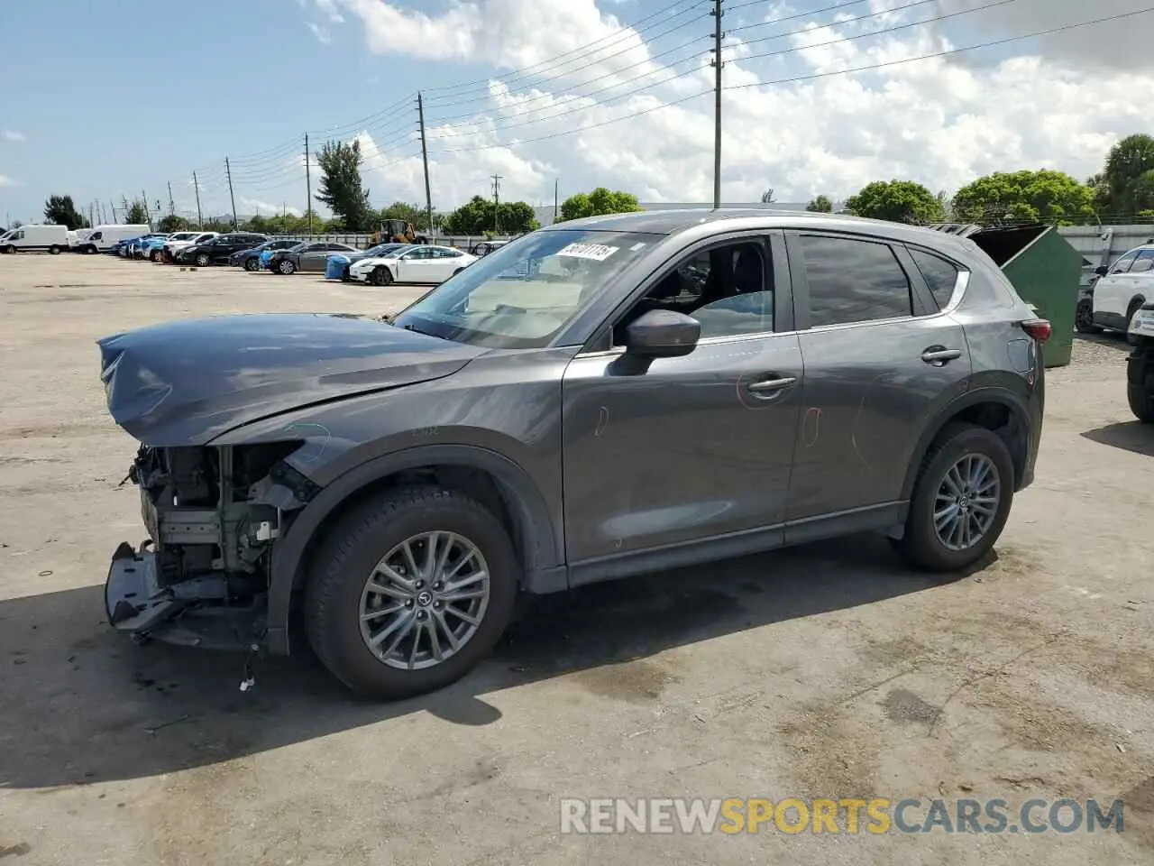 1 fotografías del automóvil dañado JM3KFACM8M0444638 MAZDA CX-5 2021