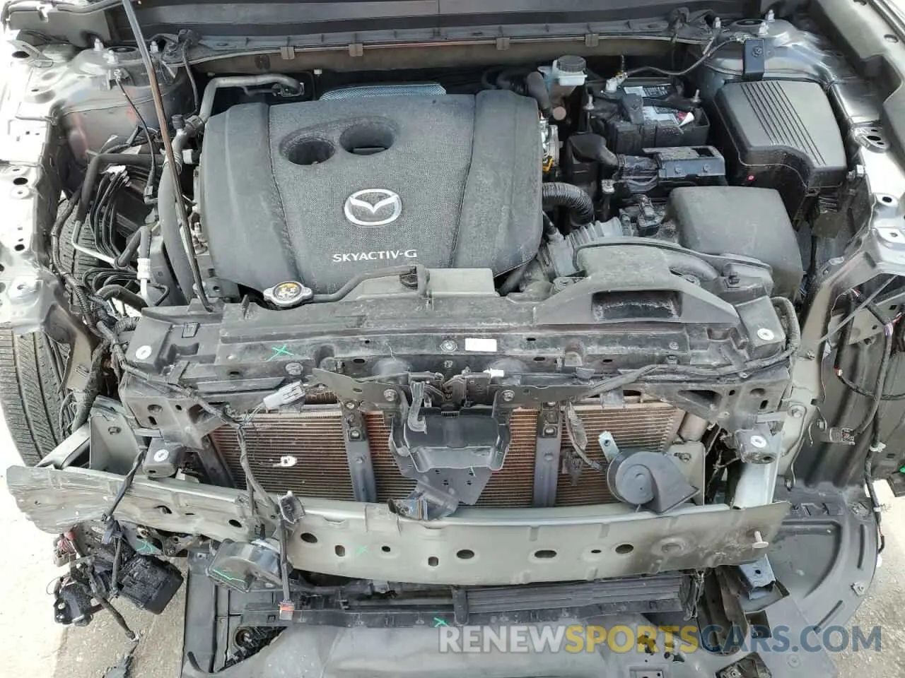 12 fotografías del automóvil dañado JM3KFACM8M0444638 MAZDA CX-5 2021