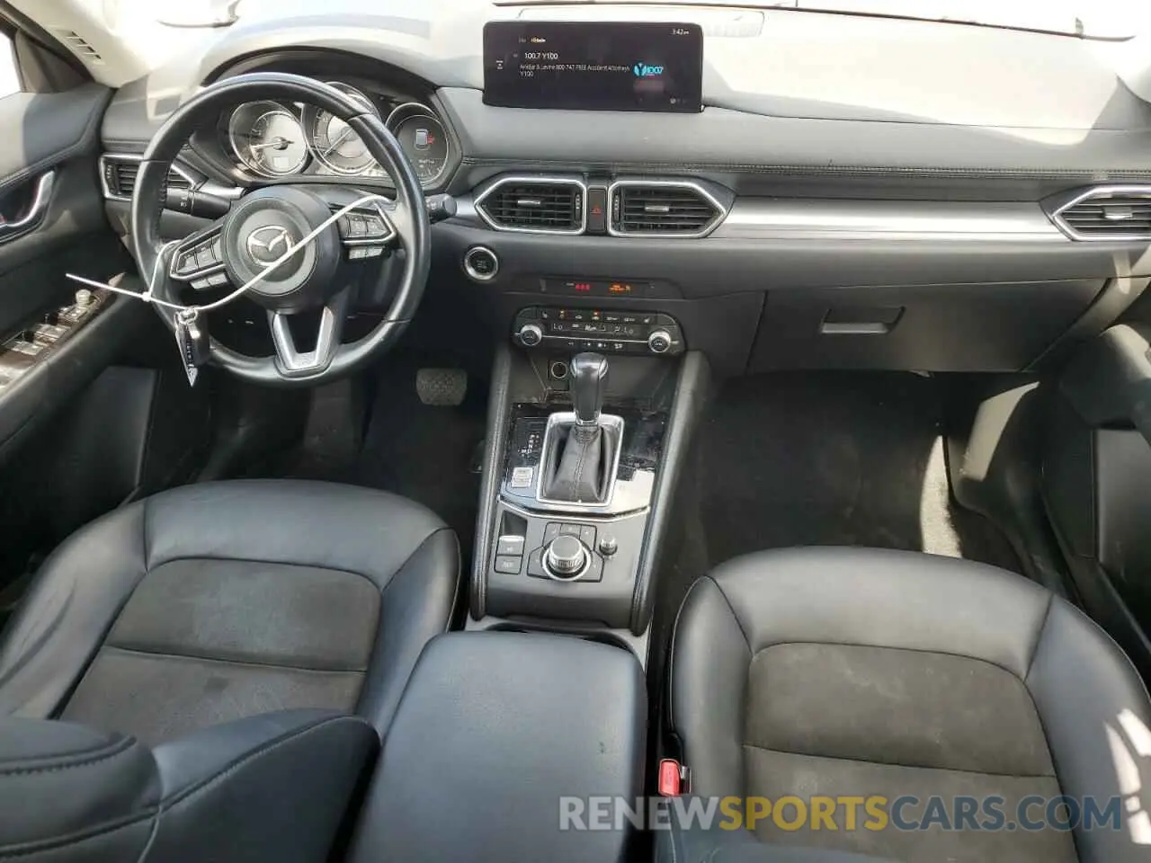 8 fotografías del automóvil dañado JM3KFACM8M0444638 MAZDA CX-5 2021