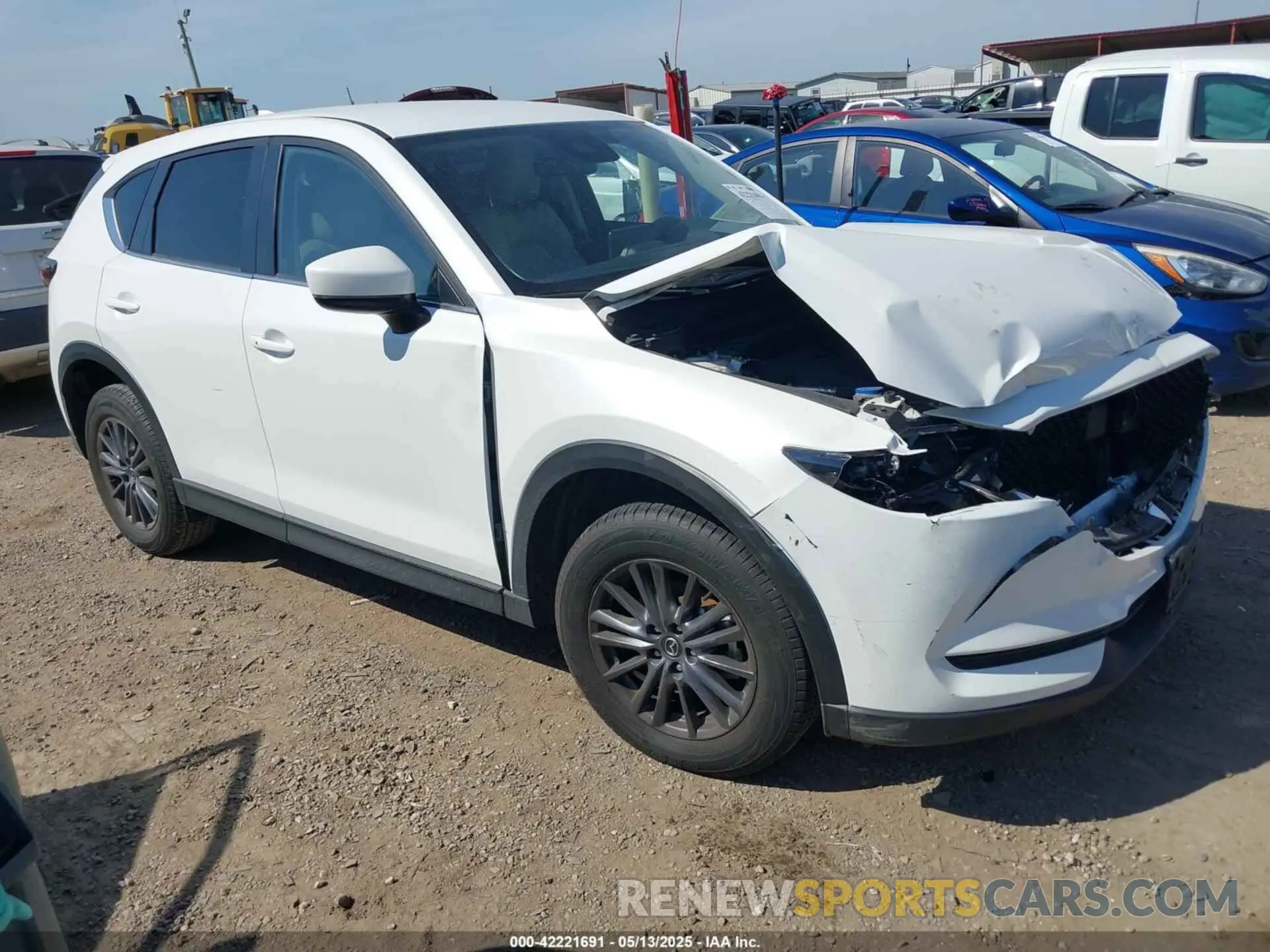 1 fotografías del automóvil dañado JM3KFACM8M0461875 MAZDA CX-5 2021