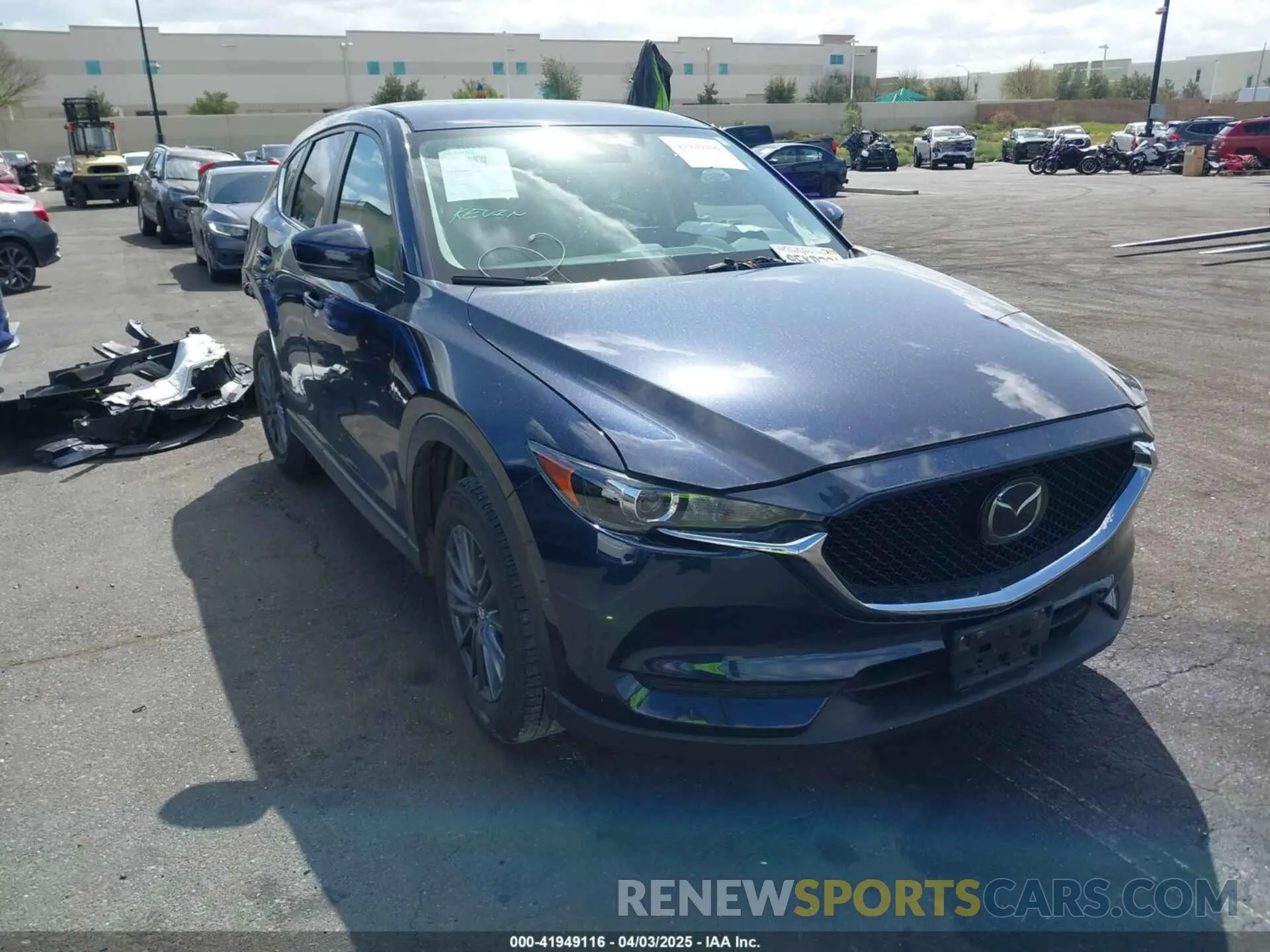 1 fotografías del automóvil dañado JM3KFACM9M0410031 MAZDA CX-5 2021