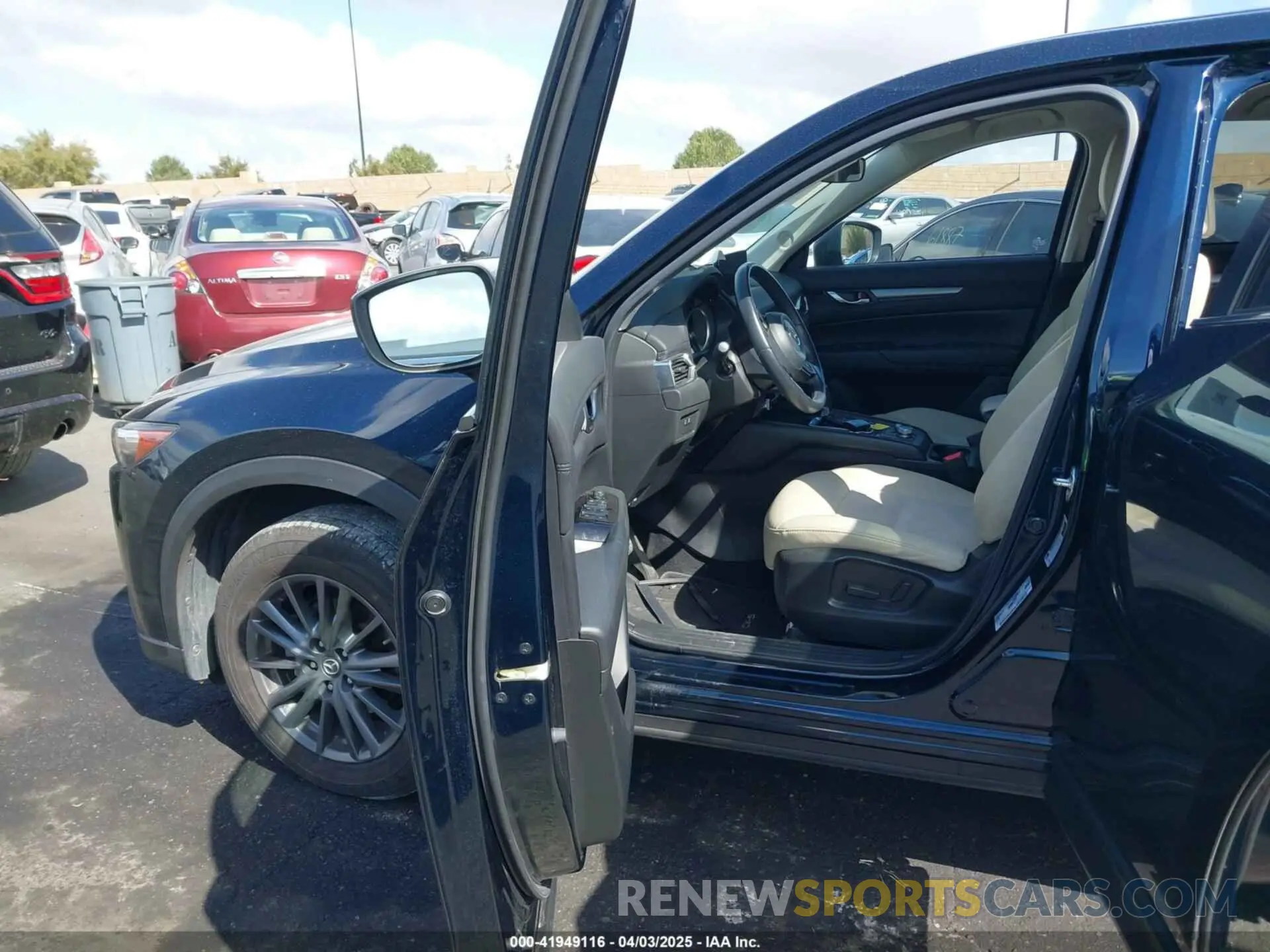 5 fotografías del automóvil dañado JM3KFACM9M0410031 MAZDA CX-5 2021
