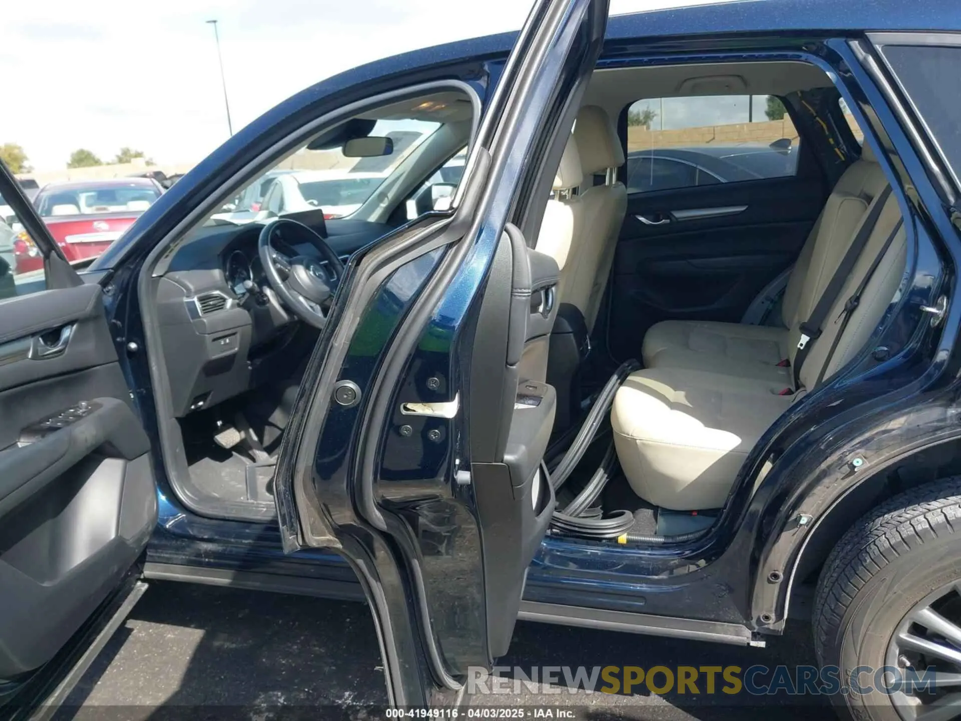 8 fotografías del automóvil dañado JM3KFACM9M0410031 MAZDA CX-5 2021