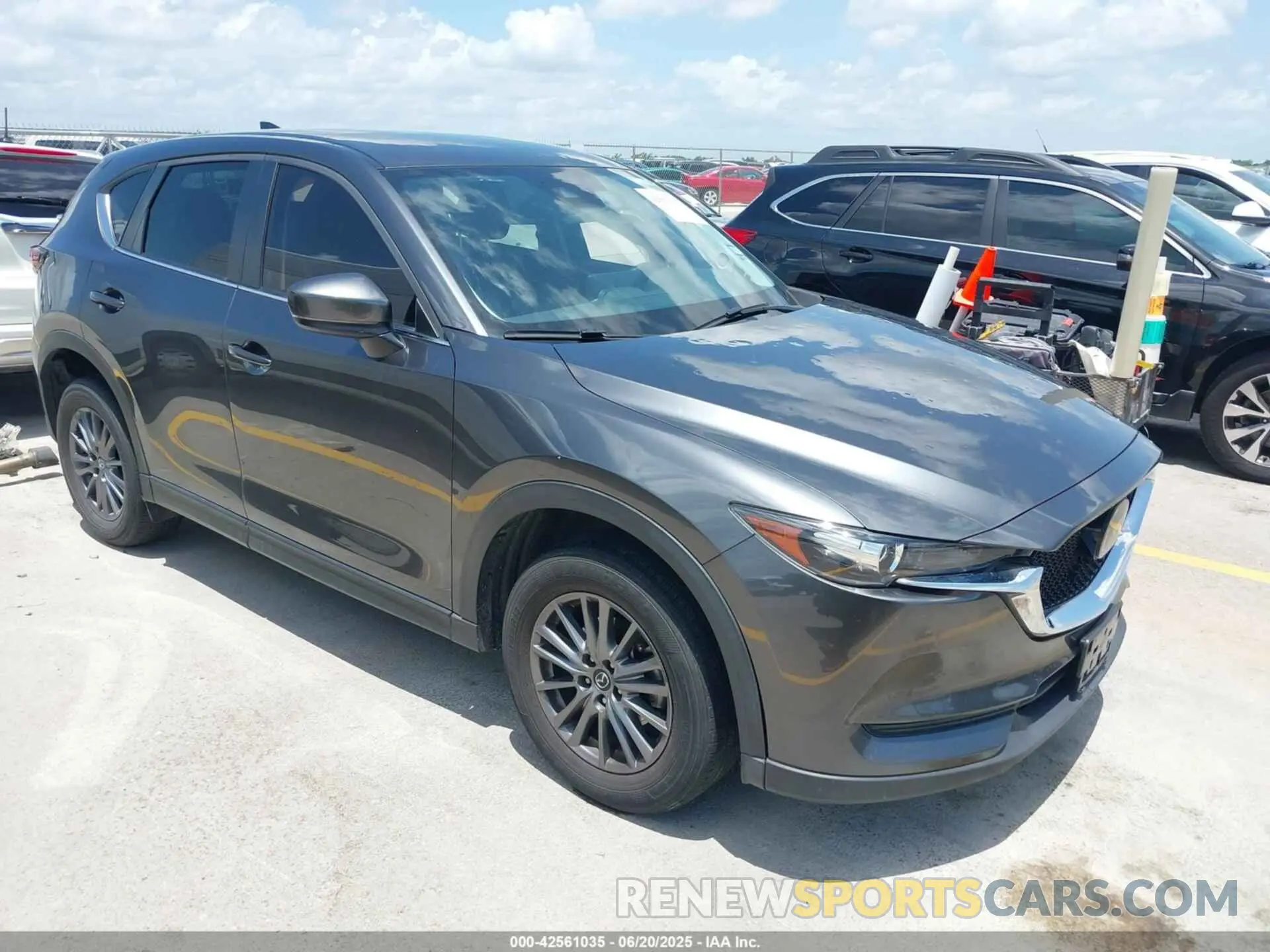 1 fotografías del automóvil dañado JM3KFACMXM0332701 MAZDA CX-5 2021