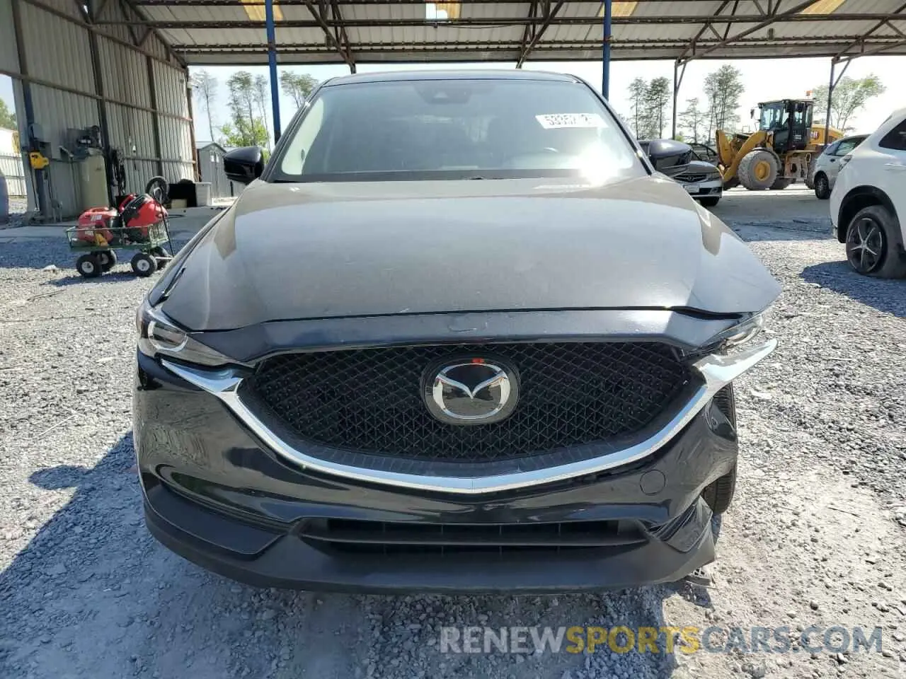 5 fotografías del automóvil dañado JM3KFACMXM0425900 MAZDA CX-5 2021