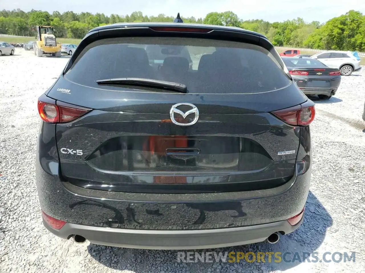 6 fotografías del automóvil dañado JM3KFACMXM0425900 MAZDA CX-5 2021