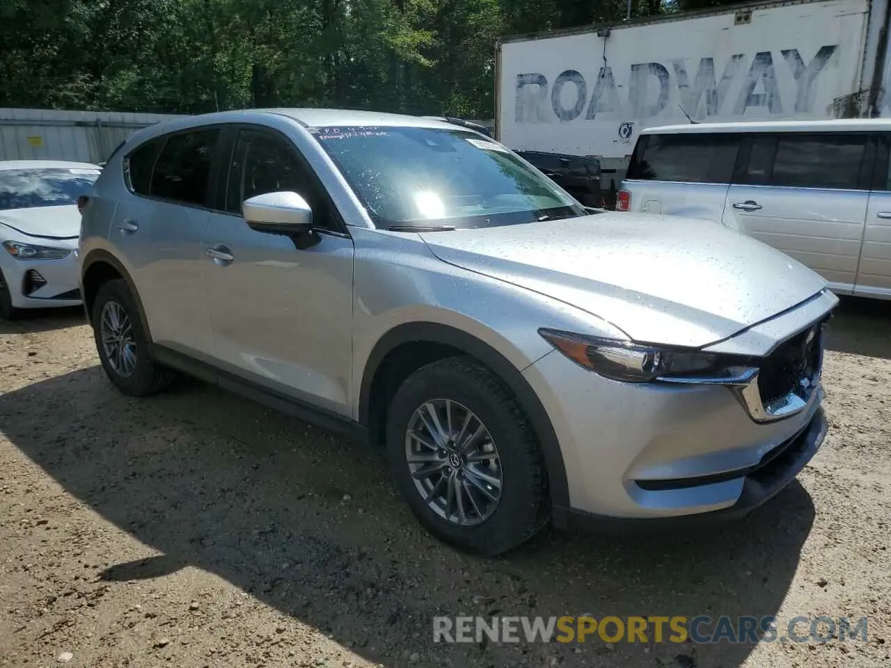 4 fotografías del automóvil dañado JM3KFACMXM0443698 MAZDA CX-5 2021