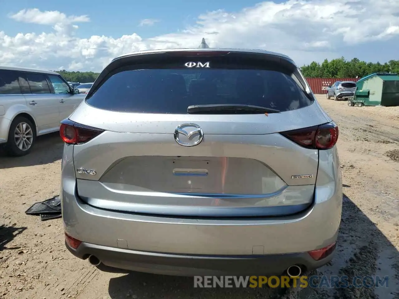 6 fotografías del automóvil dañado JM3KFACMXM0443698 MAZDA CX-5 2021