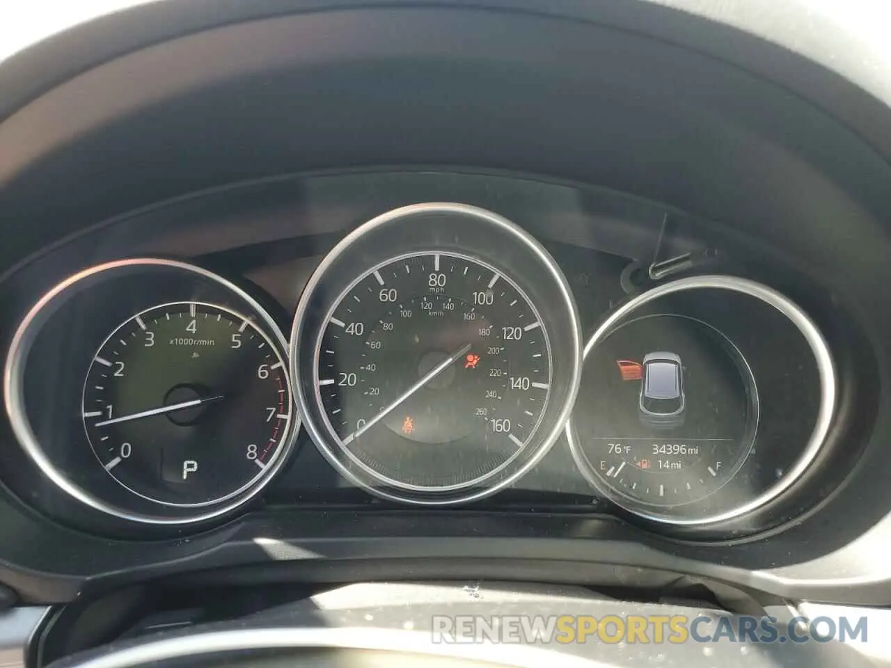 9 fotografías del automóvil dañado JM3KFACMXM0443698 MAZDA CX-5 2021