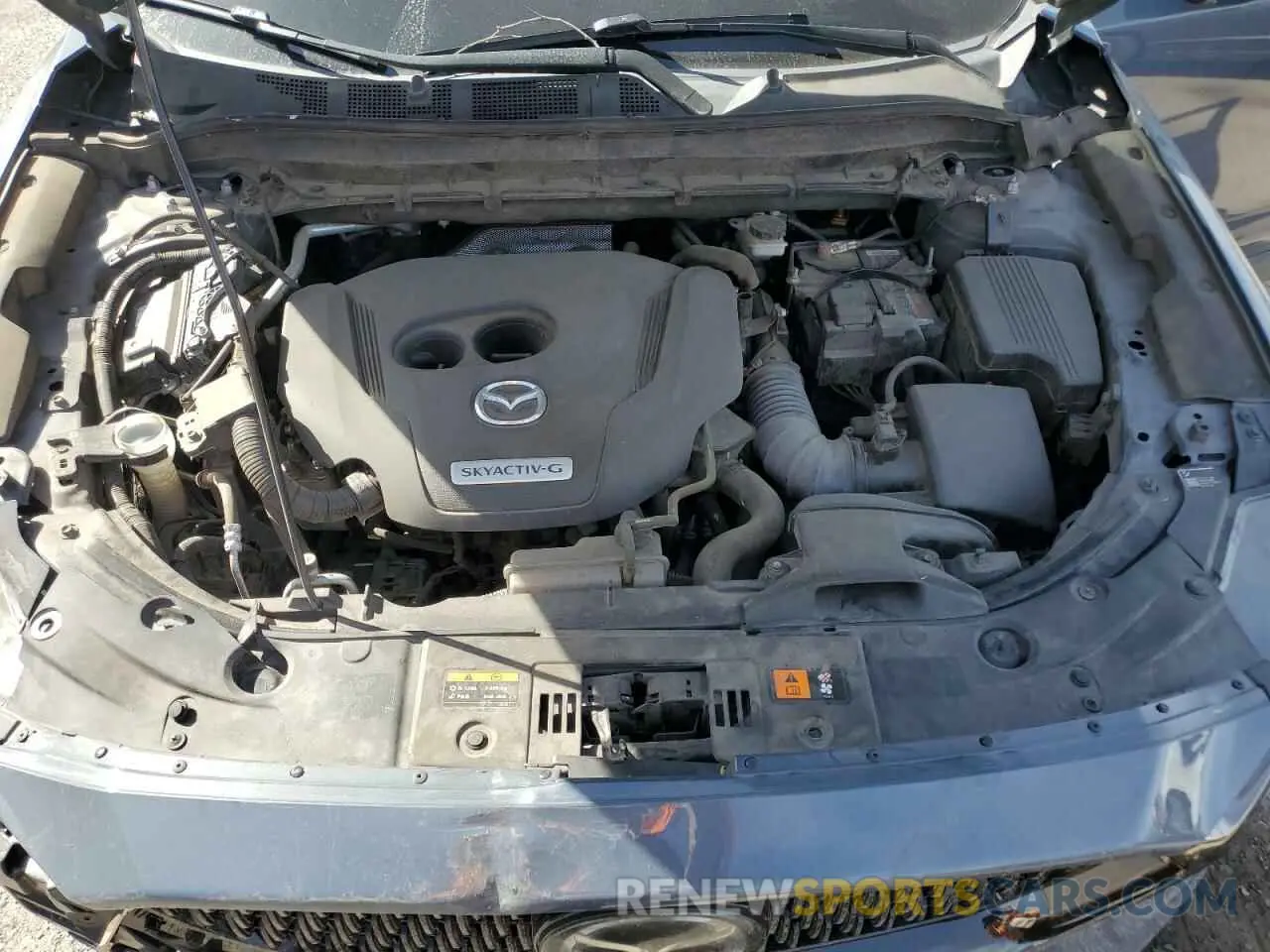 12 fotografías del automóvil dañado JM3KFACY2M0346966 MAZDA CX-5 2021