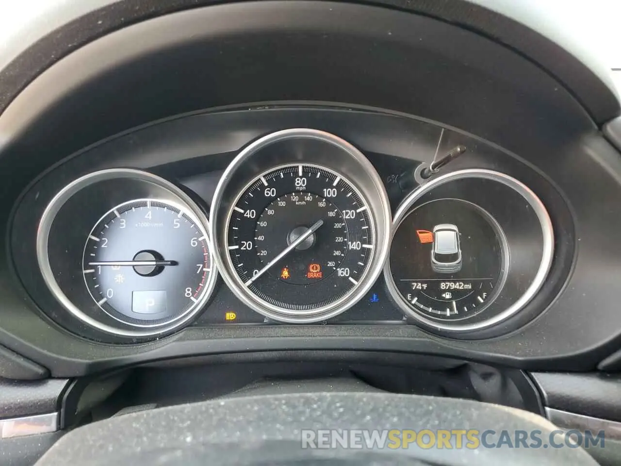 9 fotografías del automóvil dañado JM3KFACY2M0346966 MAZDA CX-5 2021