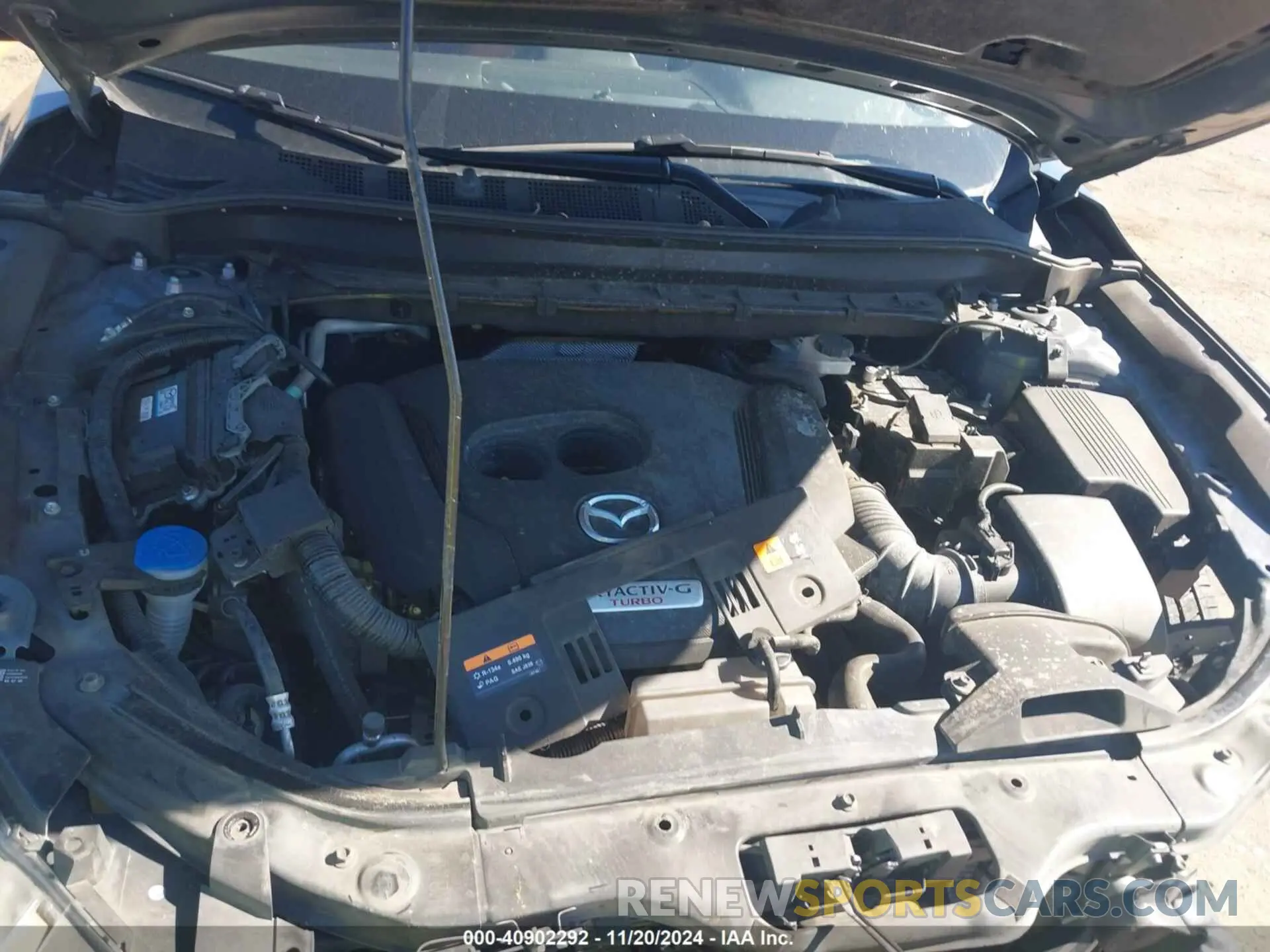 10 fotografías del automóvil dañado JM3KFACY3M0375683 MAZDA CX-5 2021