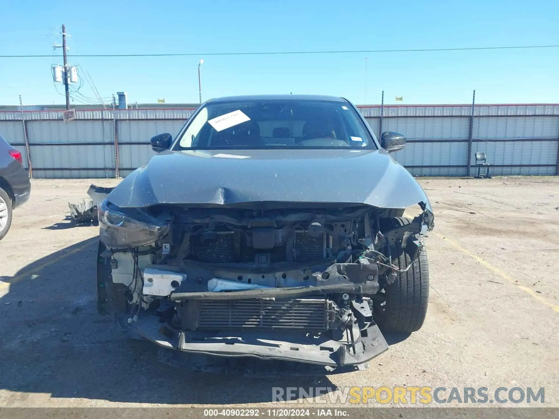 12 fotografías del automóvil dañado JM3KFACY3M0375683 MAZDA CX-5 2021