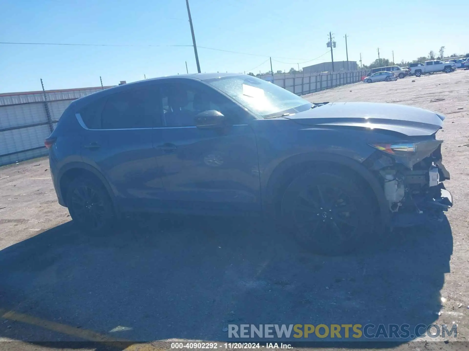 13 fotografías del automóvil dañado JM3KFACY3M0375683 MAZDA CX-5 2021