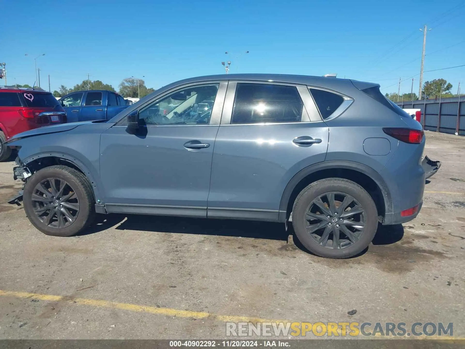 14 fotografías del automóvil dañado JM3KFACY3M0375683 MAZDA CX-5 2021